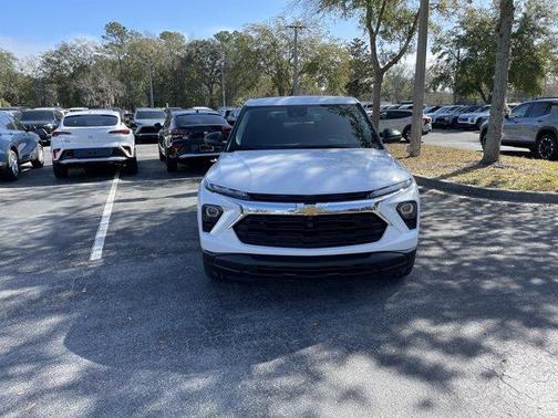 Summit White 2026 Chevrolet Trailblazer LS