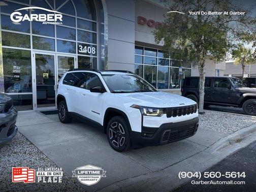 Bright White Clearcoat 2026 Jeep Cherokee LAREDO/LIMITED