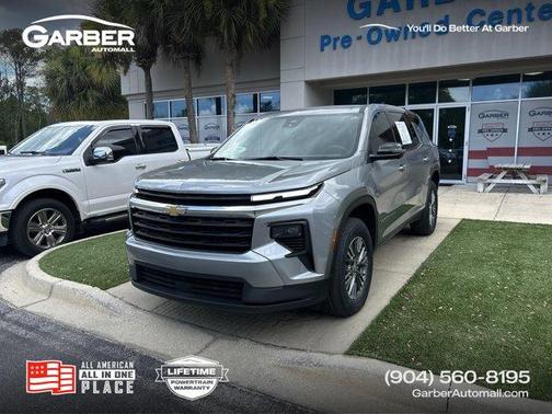 Sterling Gray Metallic 2024 Chevrolet Traverse LS