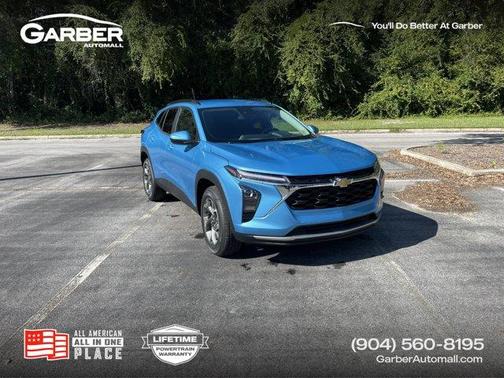 Marina Blue 2026 Chevrolet Trax LT