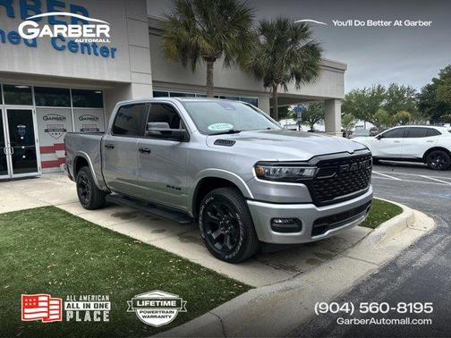 Billet Silver Metallic Clearcoat 2025 RAM 1500 Big Horn/Lone Star
