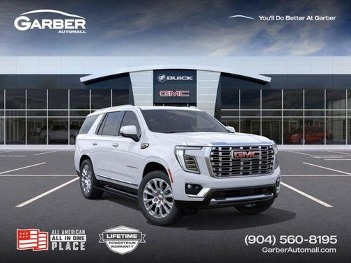 Glacier White 2026 GMC Yukon Denali