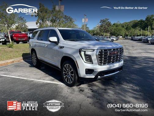 Glacier White 2026 GMC Yukon Denali