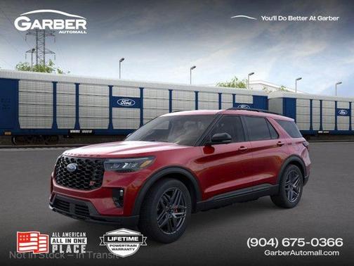 Rapid Red Metallic Tinted Clearcoat 2026 Ford Explorer ST