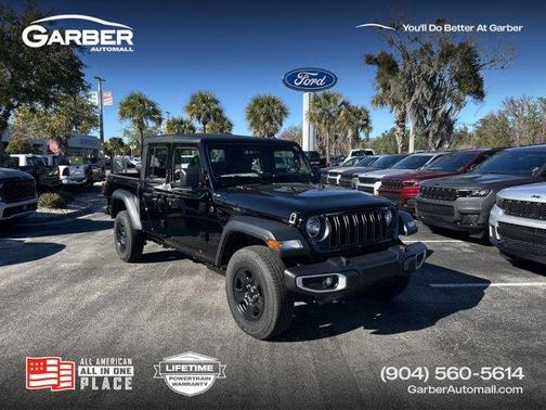 Black Clearcoat 2026 Jeep Gladiator Sport