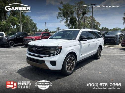 Oxford White 2026 Ford Expedition Max King Ranch