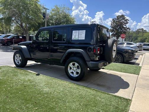 Black Clearcoat 2022 Jeep Wrangler Unlimited Sport