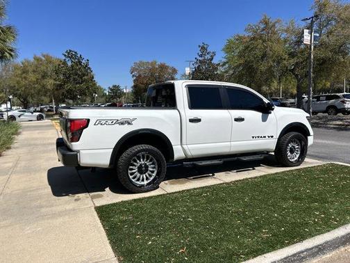 Glacier White 2022 Nissan Titan PRO-4X