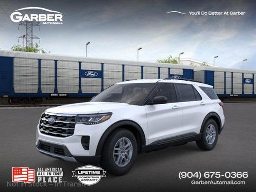 Star White 2026 Ford Explorer Active