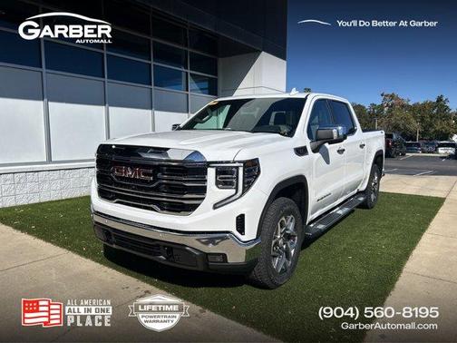 Summit White 2026 GMC Sierra 1500 SLT
