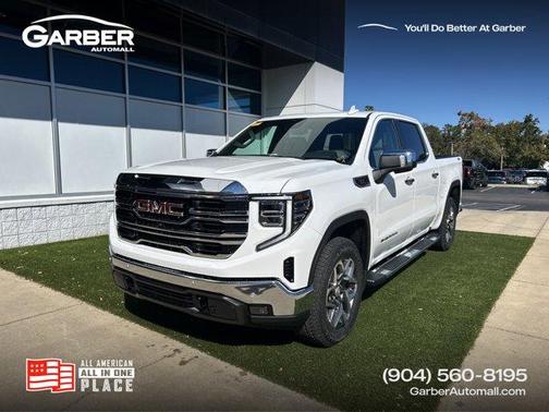 Summit White 2026 GMC Sierra 1500 SLT