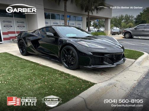 Black 2025 Chevrolet Corvette Z06