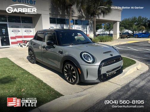 Gray 2022 MINI Hardtop Cooper S