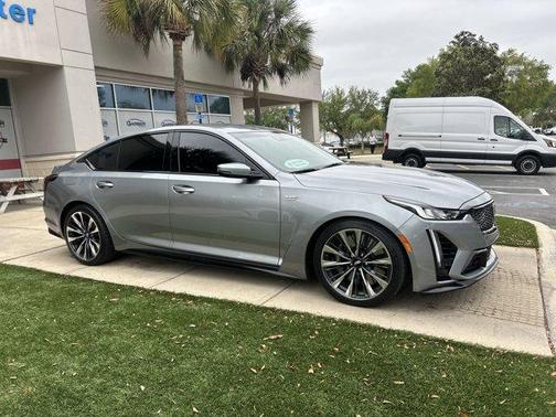 Silver Metallic 2024 Cadillac CT5-V Blackwing