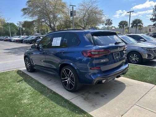 Phytonic Blue Metallic 2021 BMW X5 xDrive40i