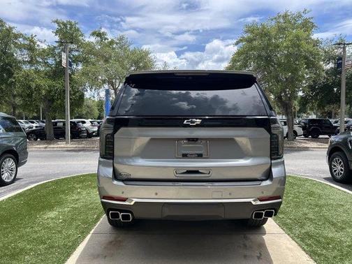 Sterling Gray Metallic 2025 Chevrolet Tahoe High Country
