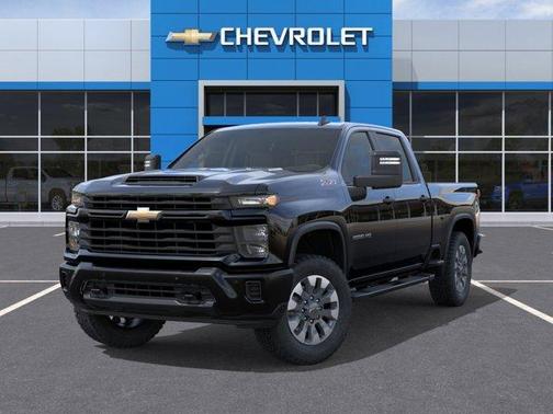 Black 2026 Chevrolet Silverado 2500 Custom