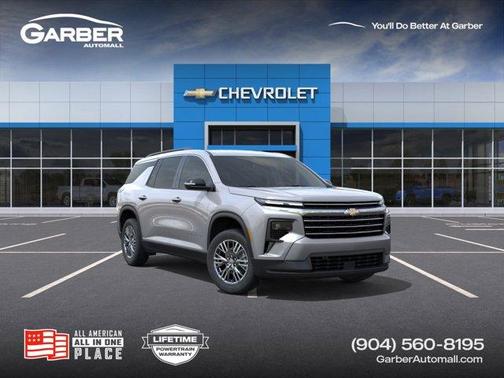 Sterling Gray Metallic 2026 Chevrolet Traverse LT