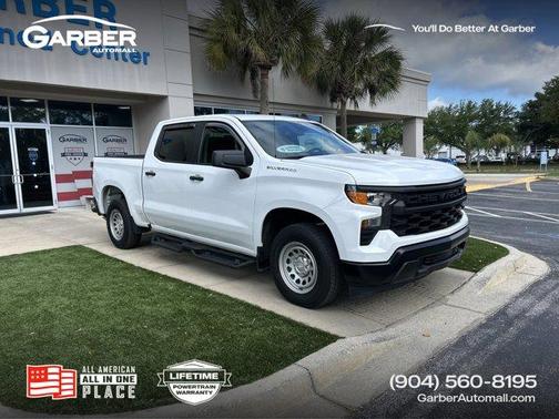 Summit White 2024 Chevrolet Silverado 1500 WT