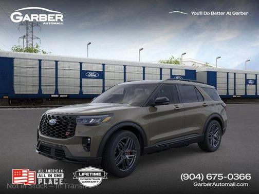 Gray 2026 Ford Explorer ST