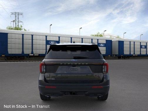 Agate Black Metallic 2026 Ford Explorer Active