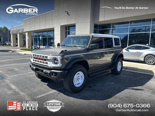 Gray 2026 Ford Bronco Heritage Edition