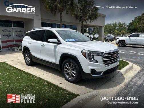 Summit White 2023 GMC Terrain SLT