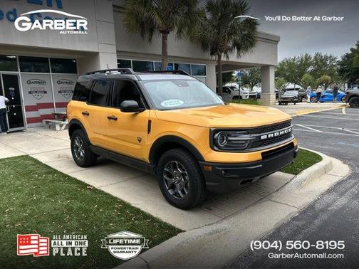 Orange Metallic 2021 Ford Bronco Sport Badlands