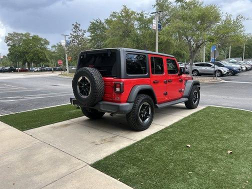 Firecracker Red Clearcoat 2021 Jeep Wrangler Unlimited Sport