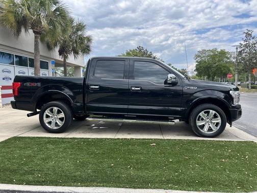 Black Metallic 2020 Ford F-150 Platinum