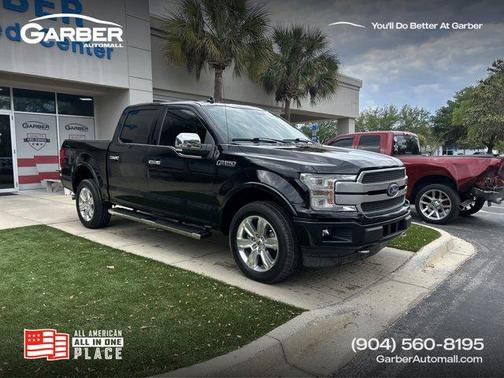 Black Metallic 2020 Ford F-150 Platinum