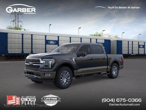 Agate Black Metallic 2026 Ford F-150 King Ranch