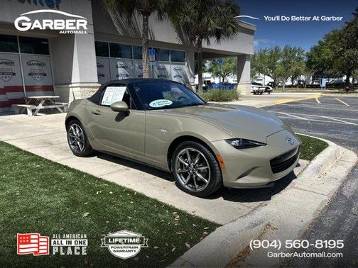 Zircon Sand Metallic 2023 Mazda MX-5 Miata Grand Touring