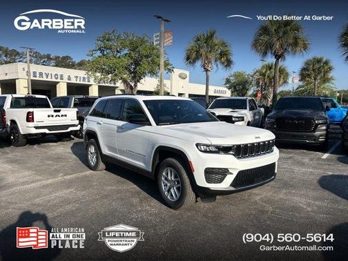 Bright White Clearcoat 2026 Jeep Grand Cherokee Laredo X