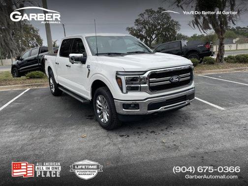 Star White 2026 Ford F-150 Lariat