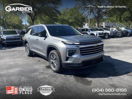 Sterling Gray Metallic 2026 Chevrolet Traverse LT