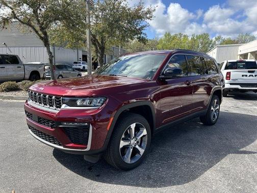 Velvet Red Pearlcoat 2026 Jeep Grand Cherokee L Limited