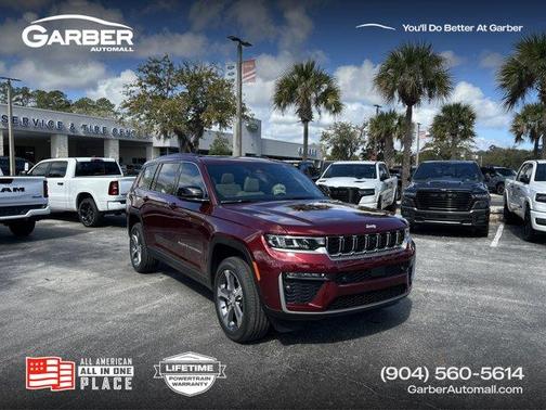 Velvet Red Pearlcoat 2026 Jeep Grand Cherokee L Limited