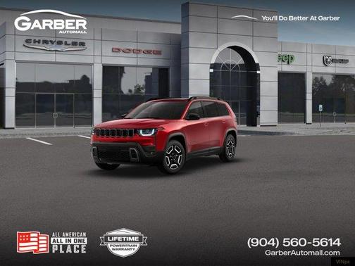 Red 2026 Jeep Cherokee LAREDO/LIMITED