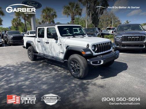 Bright White Clearcoat 2026 Jeep Gladiator Sport