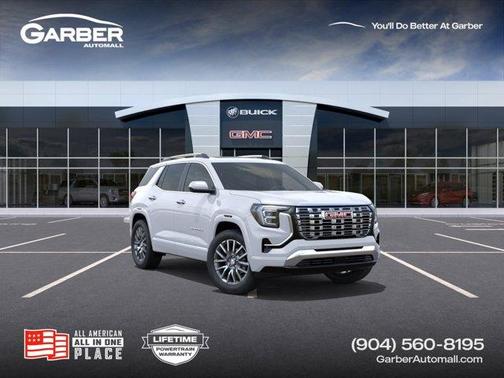 Glacier White 2026 GMC Terrain Denali