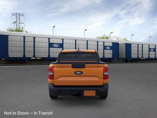 Orange Fury 2026 Ford Maverick Lariat