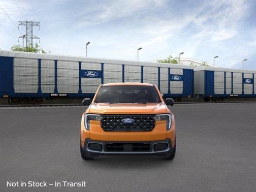 Orange Fury 2026 Ford Maverick Lariat