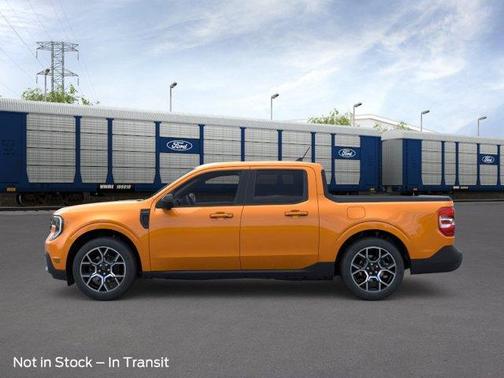 Orange Fury 2026 Ford Maverick Lariat