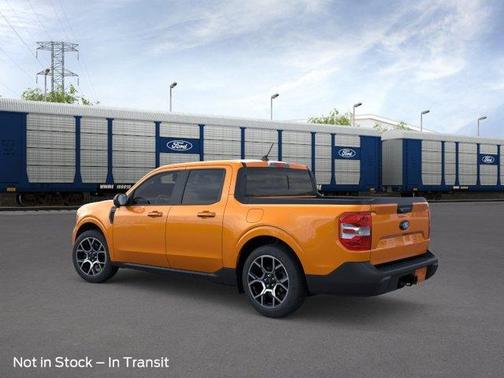 Orange Fury 2026 Ford Maverick Lariat