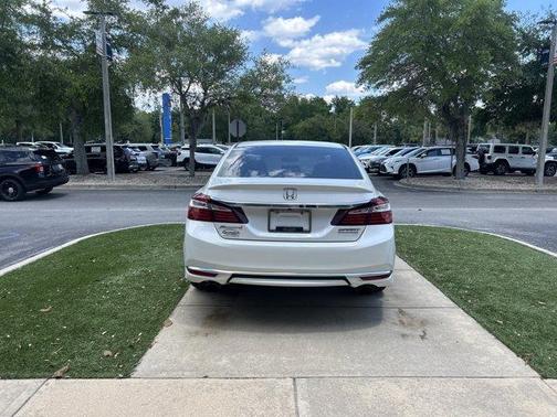White 2017 Honda Accord Sport SE