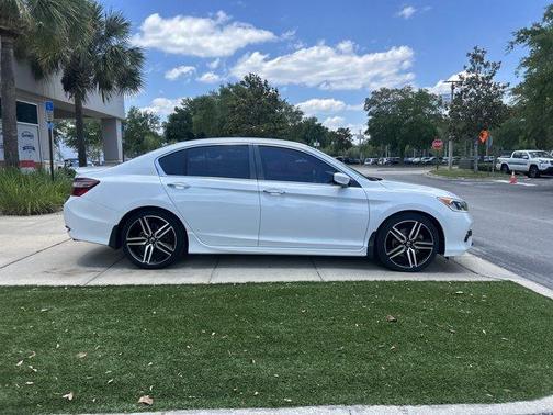 White 2017 Honda Accord Sport SE