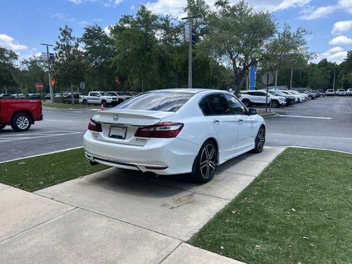 White 2017 Honda Accord Sport SE