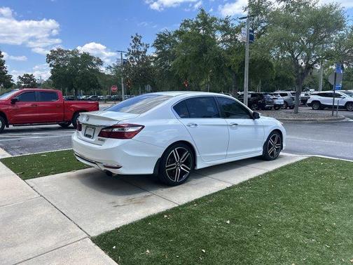 White 2017 Honda Accord Sport SE