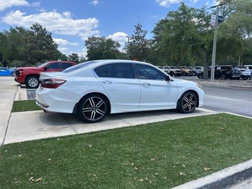 White 2017 Honda Accord Sport SE
